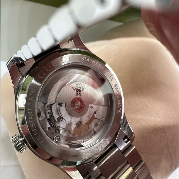 Gucci G-Timeless Automatic Watch 38MM with Bees - Picture 5 of 10